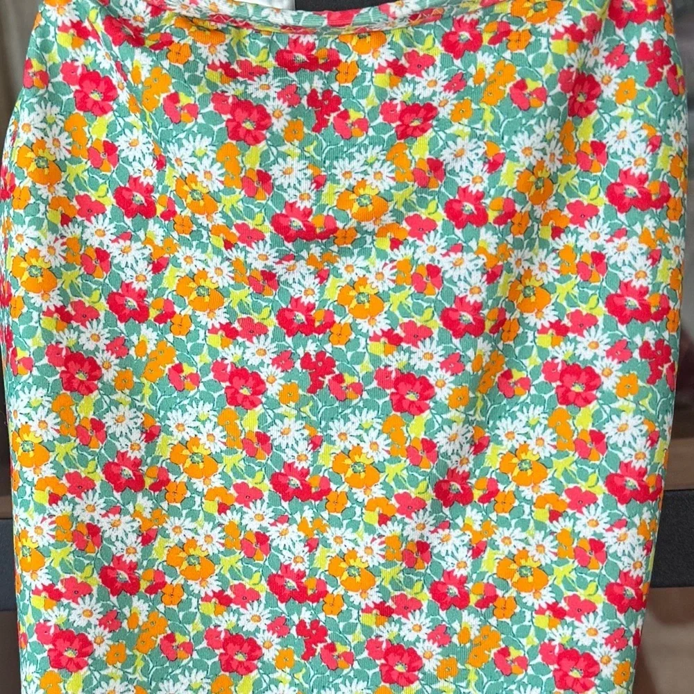 Zara Kids floral one piece swimsuit ruffle criss cross ditsy print toddler girl
